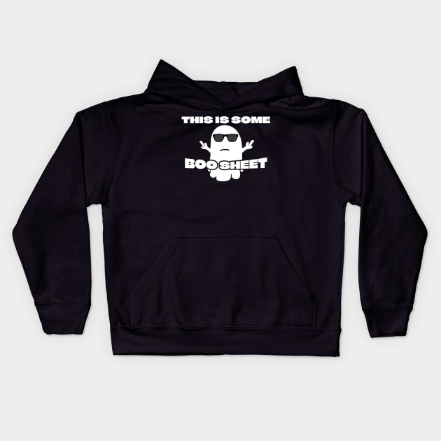 This is Some Boo Sheet Kids Hoodie by tiden.nyska